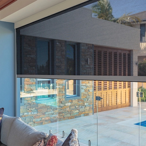 Outdoor blinds